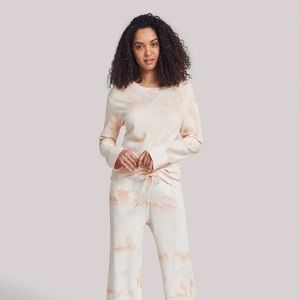 EUC Faherty Oasis Clementine Terry sweatshirt size S small